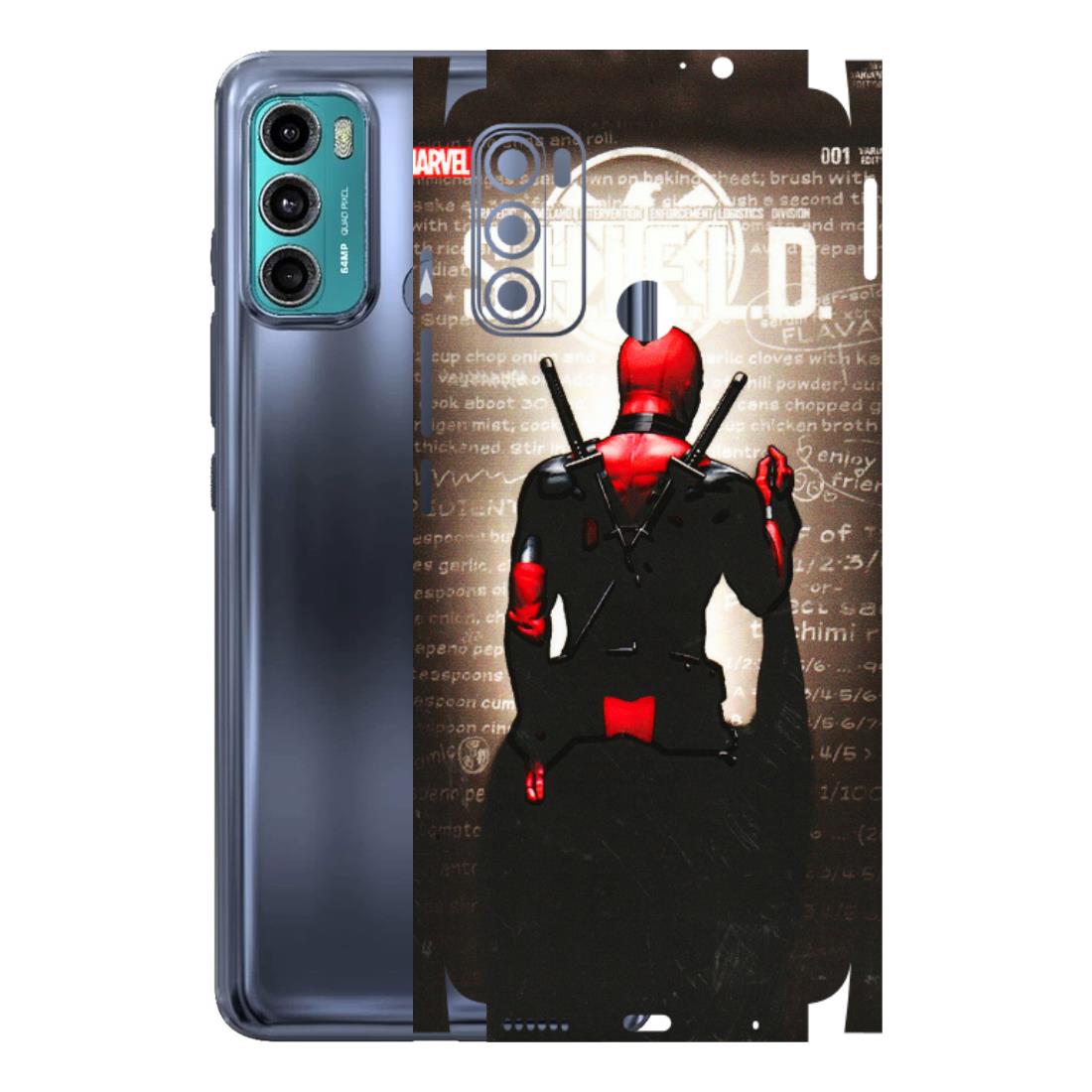Motorola Phone Skins (All Models) - Deadpool - 3D Embossed Finish (L-56) Motorola Moto G40