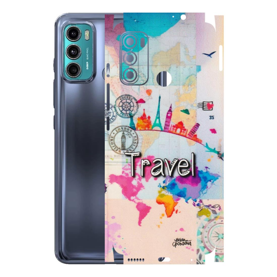 Motorola Phone Skins (All Models) - Travel The Wonders - Matte Finish (M-108) Motorola Moto G40