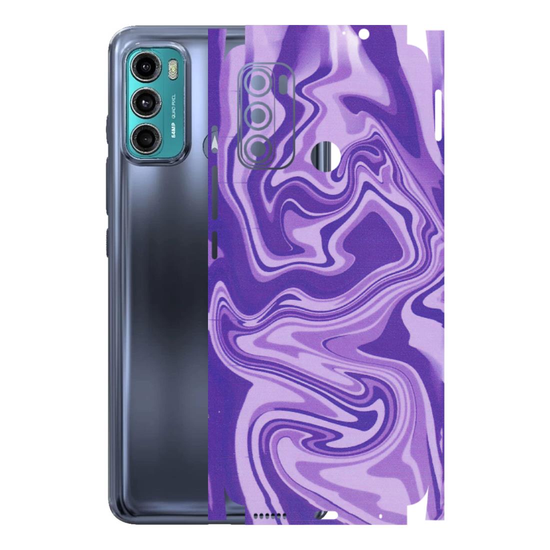 Motorola Phone Skins (All Models) - Hazy Purple Nights - Matte Finish (M-14) Motorola Moto G40
