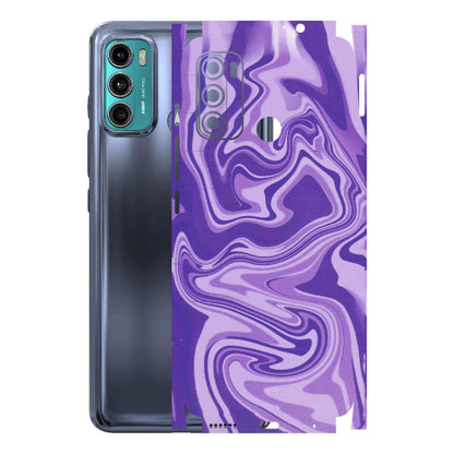 Motorola Phone Skins (All Models) - Hazy Purple Nights - Matte Finish (M-14) Motorola Moto G40