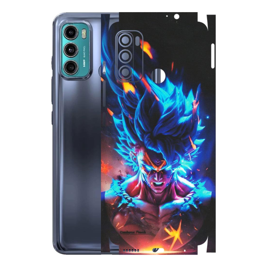 Motorola Phone Skins (All Models) - Angry Goku Dragon Ball Anime - Matte Finish (M-150) Motorola Moto G40