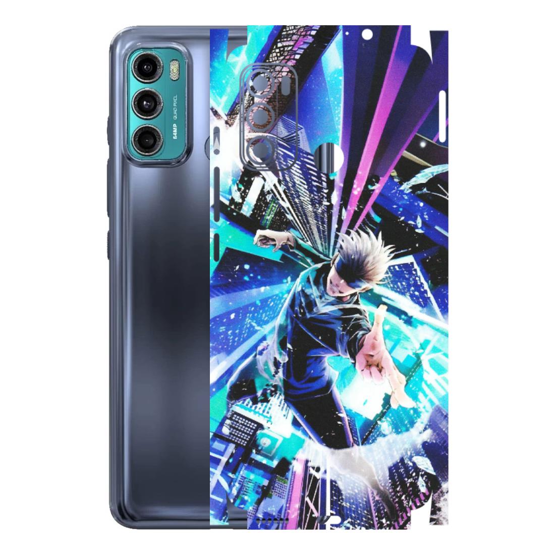 Motorola Phone Skins (All Models) - Manga Action Jujustu Kaisen Anime - Matte Finish (M-155) Motorola Moto G40