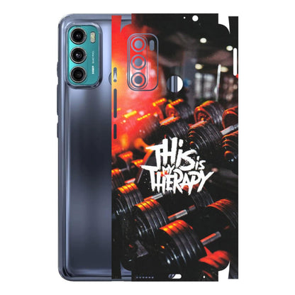 Motorola Phone Skins (All Models) - GYM Lover Therapy - Matte Finish (M-160) Motorola Moto G40