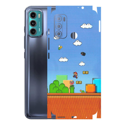 Motorola Phone Skins (All Models) - Mario Game Scene - Matte Finish (M-24) Motorola Moto G40