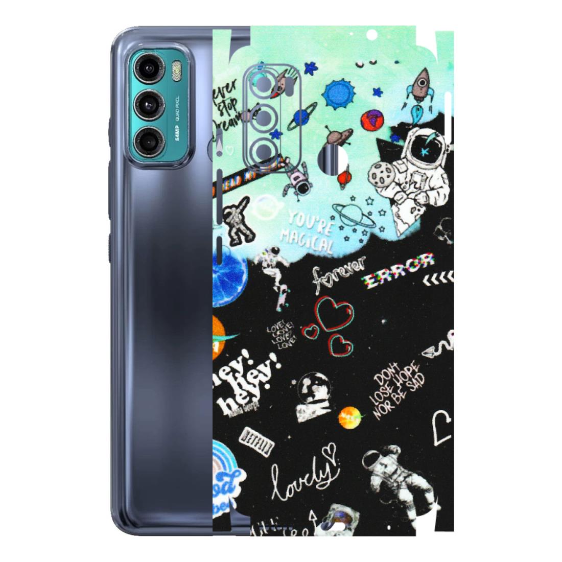 Motorola Phone Skins (All Models) - Living In A Space Dream - Matte Finish (M-46) Motorola Moto G40