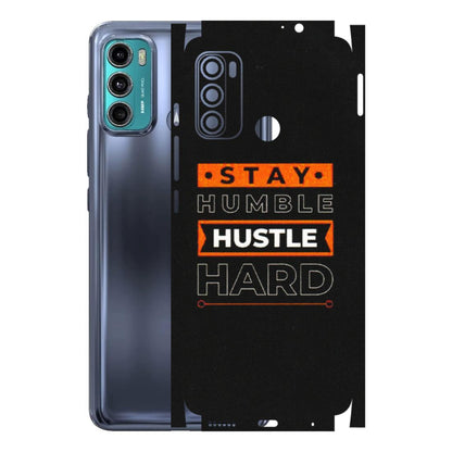 Motorola Phone Skins (All Models) - Stay Humble Stay Hard - Matte Finish (M-48) Motorola Moto G40