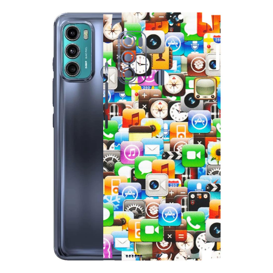 Motorola Phone Skins (All Models) - All Apple Icons - Matte Finish (M-93) Motorola Moto G40