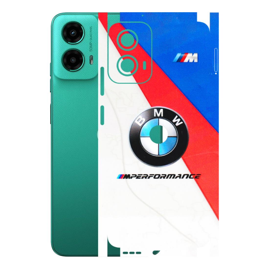 Motorola Phone Skins (All Models) - BM Performance Car Lover - 3D Embossed Finish (L-10) Motorola Moto G45 (5G)