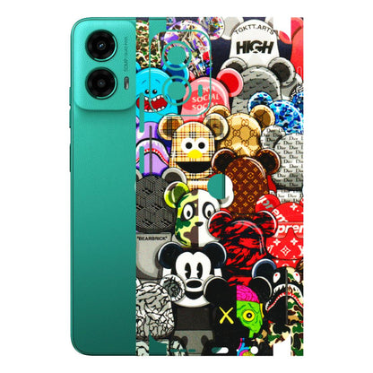 Motorola Phone Skins (All Models) - More Mickey Mouses - 3D Embossed Finish (L-118) Motorola Moto G45 (5G)