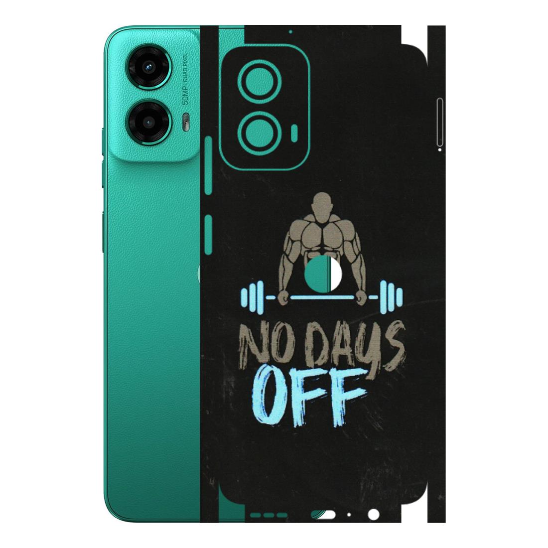 Motorola Phone Skins (All Models) - Gym Lover - 3D Embossed Finish (L-127) Motorola Moto G45 (5G)