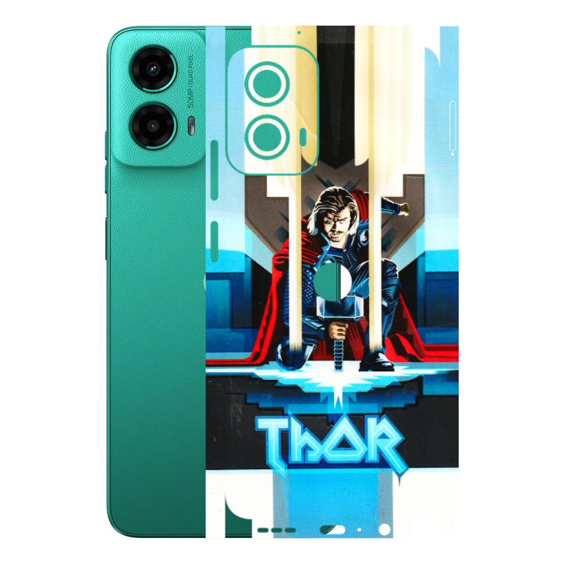 Motorola Phone Skins (All Models) - Thor - 3D Embossed Finish (L-137) Motorola Moto G45 (5G)