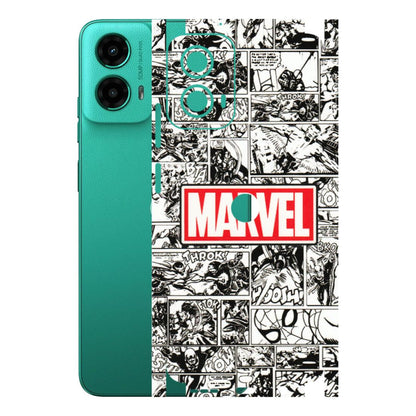 Motorola Phone Skins (All Models) - Marvel Comic - 3D Embossed Finish (L-171) Motorola Moto G45 (5G)