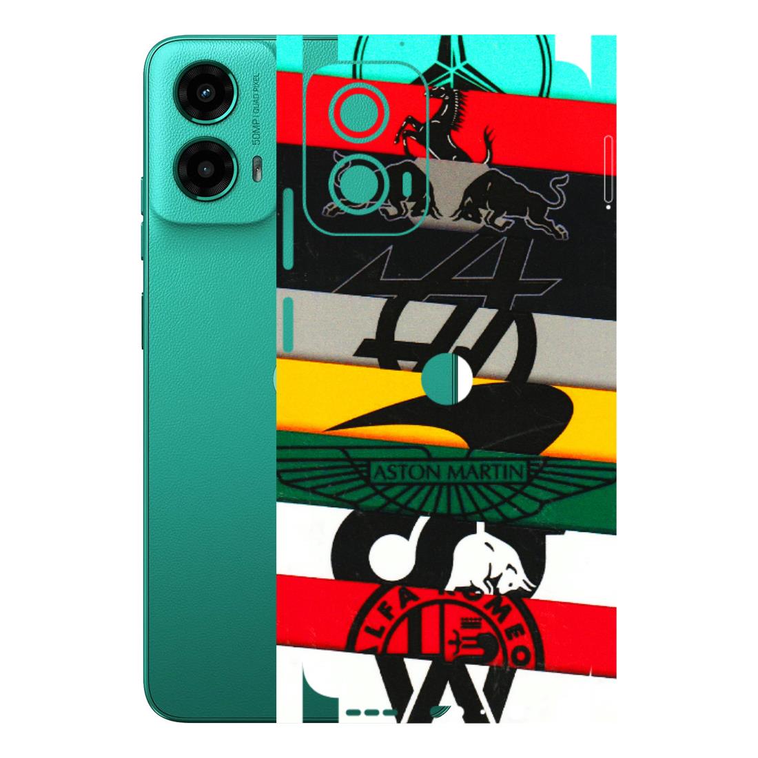 Motorola Phone Skins (All Models) - Multi Designer Brands - 3D Embossed Finish (L-187) Motorola Moto G45 (5G)