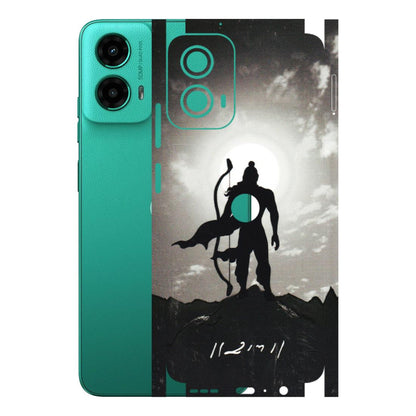 Motorola Phone Skins (All Models) - Jai Siya Ram - 3D Embossed Finish (L-200) Motorola Moto G45 (5G)