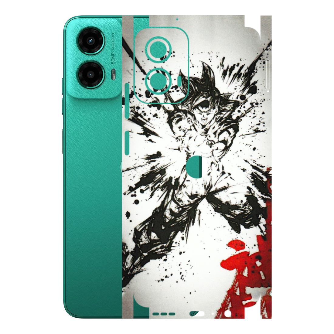 Motorola Phone Skins (All Models) - DBZ - 3D Embossed Finish (L-206) Motorola Moto G45 (5G)