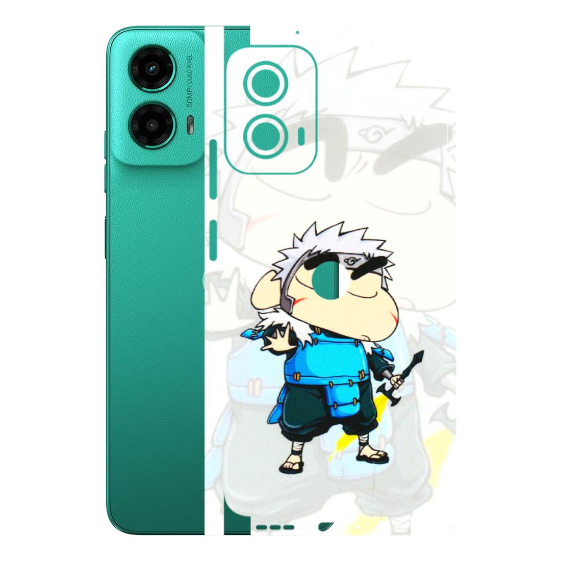 Motorola Phone Skins (All Models) - Angry Young Shinchan - 3D Embossed Finish (L-226) Motorola Moto G45 (5G)