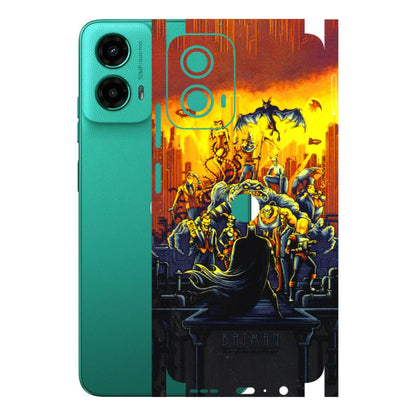 Motorola Phone Skins (All Models) - Games Doodles - 3D Embossed Finish (L-24) Motorola Moto G45 (5G)