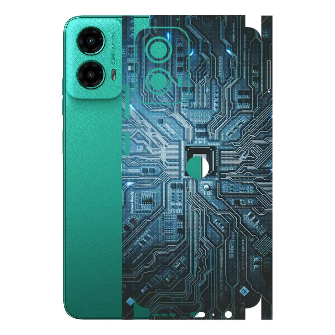 Motorola Phone Skins (All Models) - Original Circuit - 3D Embossed Finish (L-267) Motorola Moto G45 (5G)