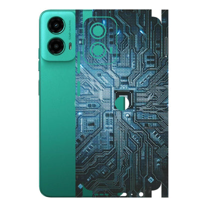 Motorola Phone Skins (All Models) - Original Circuit - 3D Embossed Finish (L-267) Motorola Moto G45 (5G)