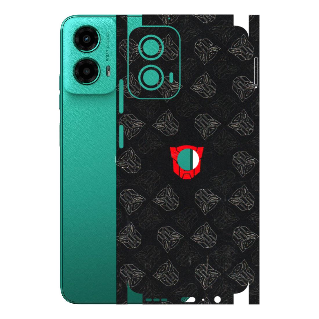 Motorola Phone Skins (All Models) - Transformers Devastation - 3D Embossed Finish (L-301) Motorola Moto G45 (5G)