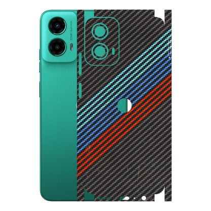 Motorola Phone Skins (All Models) - Carbon BM - 3D Embossed Finish (L-302) Motorola Moto G45 (5G)