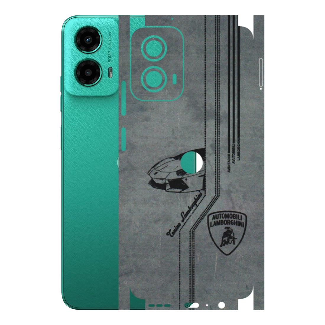 Motorola Phone Skins (All Models) - New Lamborgini Aventador - 3D Embossed Finish (L-321) Motorola Moto G45 (5G)