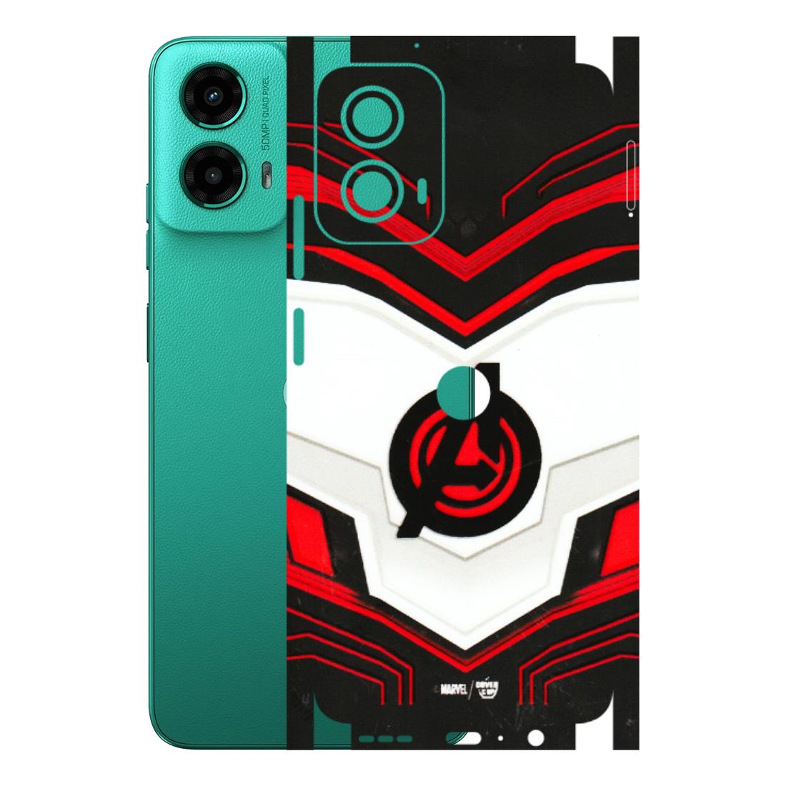 Motorola Phone Skins (All Models) - Avengers Logo - 3D Embossed Finish (L-55) Motorola Moto G45 (5G)