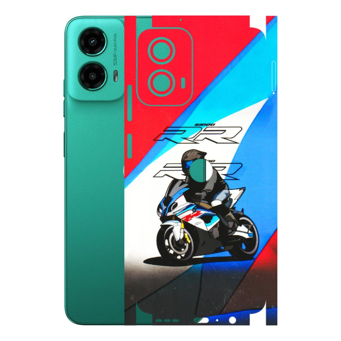 Motorola Phone Skins (All Models) - Bikers Love - 3D Embossed Finish (L-58) Motorola Moto G45 (5G)