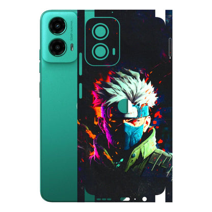 Motorola Phone Skins (All Models) - Anime Cool Character - 3D Embossed Finish (L-59) Motorola Moto G45 (5G)
