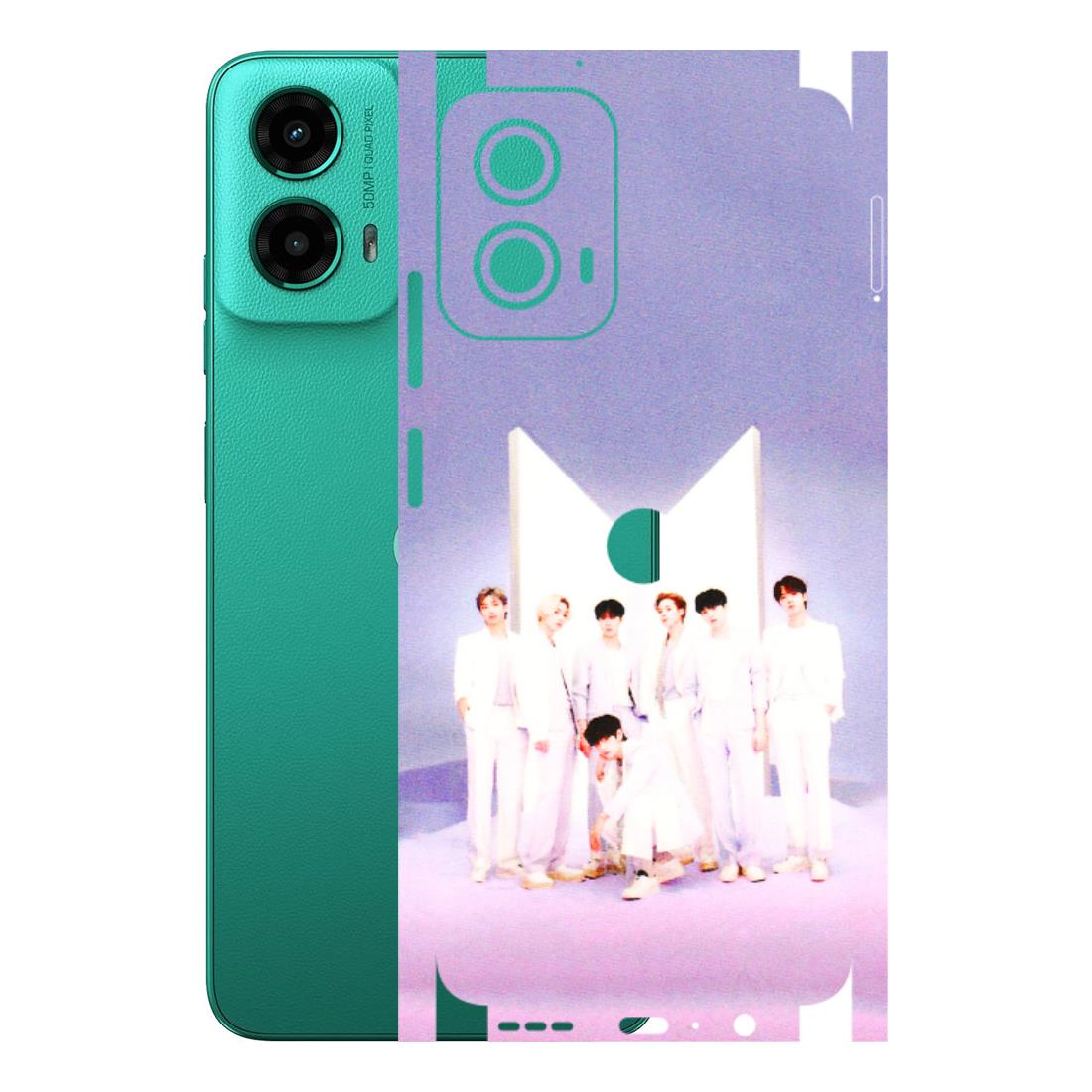 Motorola Phone Skins (All Models) - BTS - 3D Embossed Finish (L-94) Motorola Moto G45 (5G)