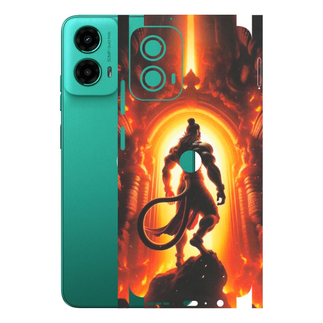 Motorola Phone Skins (All Models) - HanumanJi - Matte Finish (M-06) Motorola Moto G45 (5G)