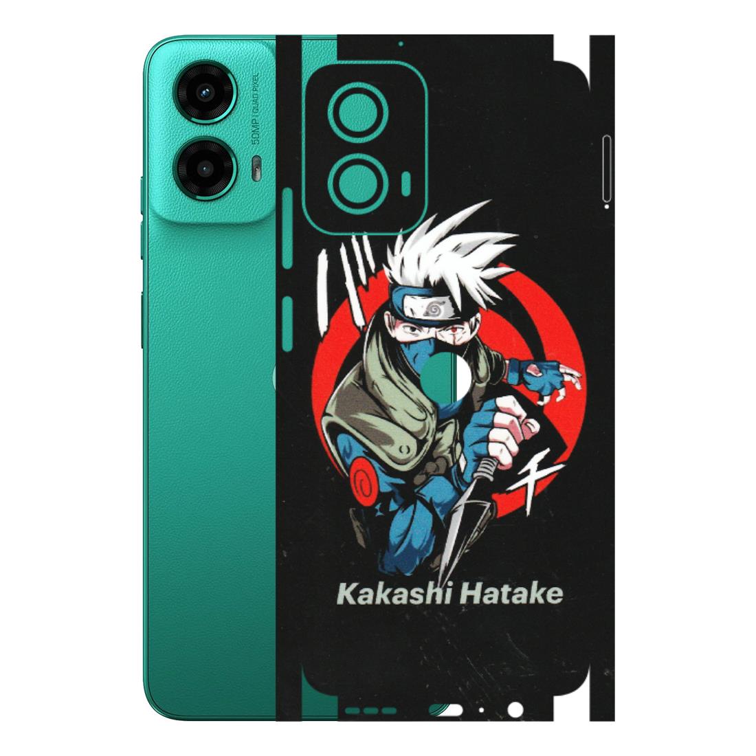 Motorola Phone Skins (All Models) - Naruto Kakashi Hatake Killer - Matte Finish (M-114) Motorola Moto G45 (5G)