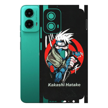 Motorola Phone Skins (All Models) - Naruto Kakashi Hatake Killer - Matte Finish (M-114) Motorola Moto G45 (5G)