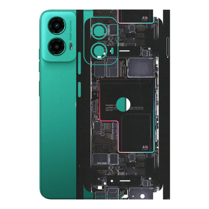 Motorola Phone Skins (All Models) - Motherboard Circuit Layout - Matte Finish (M-117) Motorola Moto G45 (5G)
