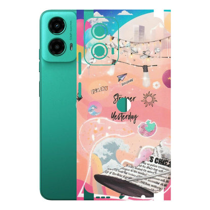 Motorola Phone Skins (All Models) - Stronger Then Yesterday - Matte Finish (M-128) Motorola Moto G45 (5G)