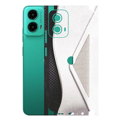 Motorola Phone Skins (All Models) - Black And White Iconic Convoy - Matte Finish (M-149) Motorola Moto G45 (5G)