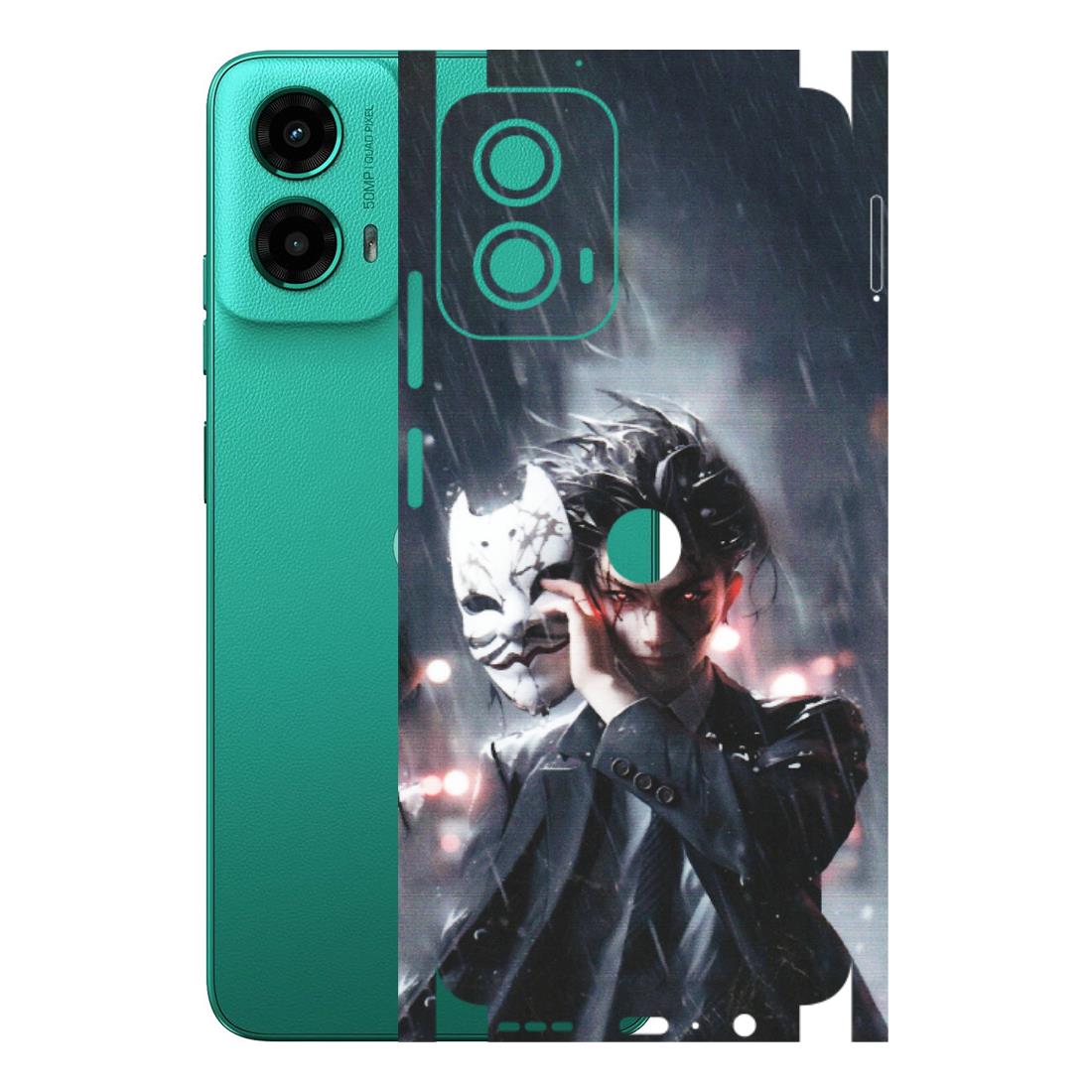 Motorola Phone Skins (All Models) - Kimestsu No Yaiba Anime - Matte Finish (M-154) Motorola Moto G45 (5G)