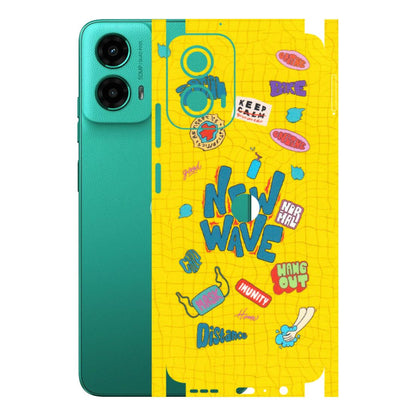 Motorola Phone Skins (All Models) - New Wave Life - Matte Finish (M-17) Motorola Moto G45 (5G)