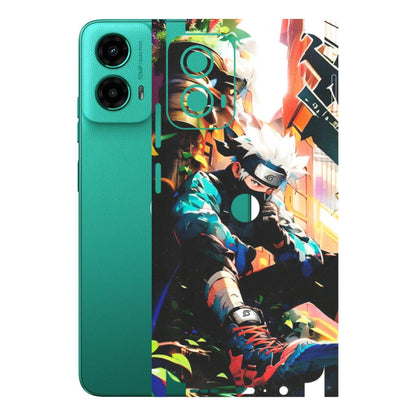 Motorola Phone Skins (All Models) - Ash & Pikachu - Matte Finish (M-26) Motorola Moto G45 (5G)