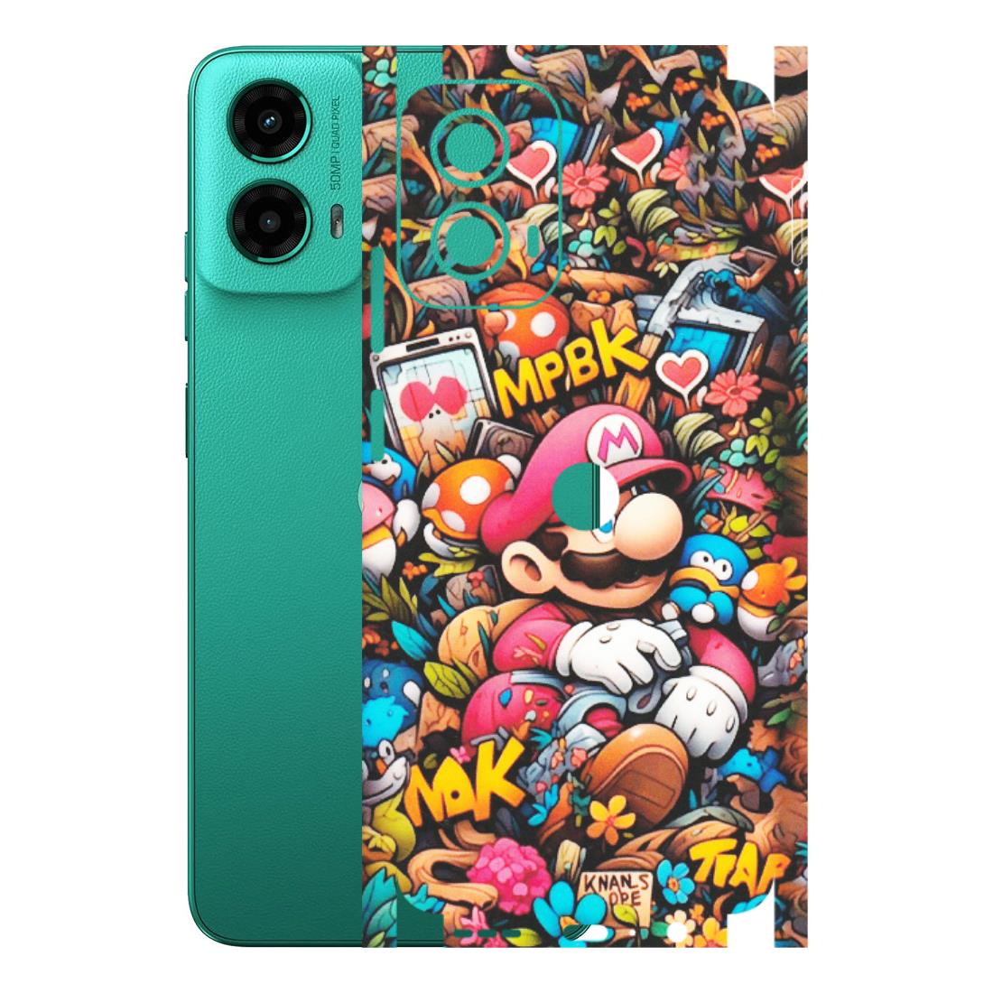 Motorola Phone Skins (All Models) - BMW Logo Performance - Matte Finish (M-27) Motorola Moto G45 (5G)