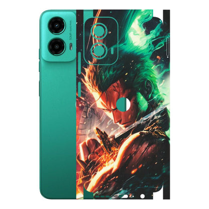 Motorola Phone Skins (All Models) - Anime Gojo Sword - Matte Finish (M-32) Motorola Moto G45 (5G)