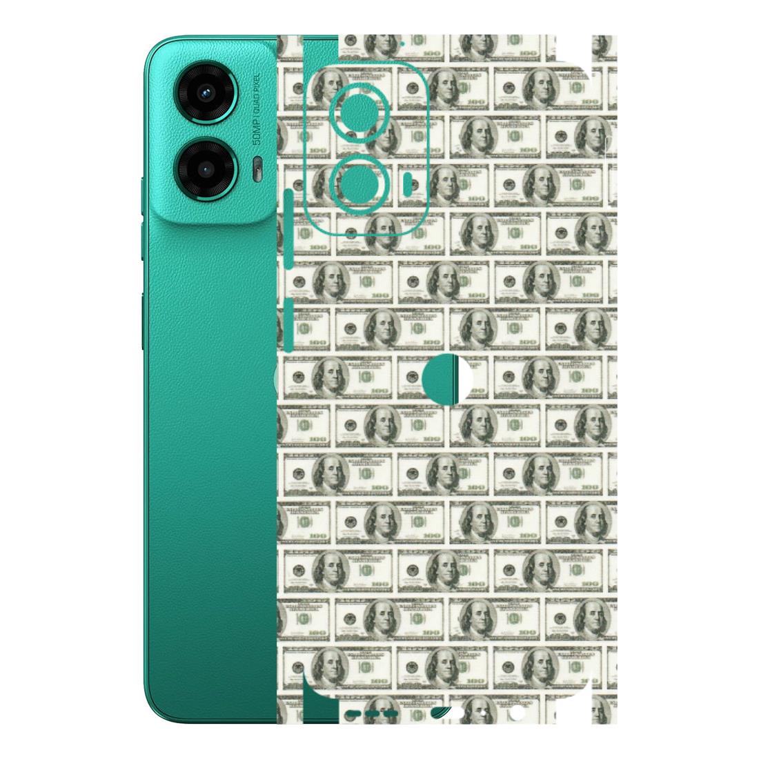 Motorola Phone Skins (All Models) - I Love Dollars - Matte Finish (M-40) Motorola Moto G45 (5G)