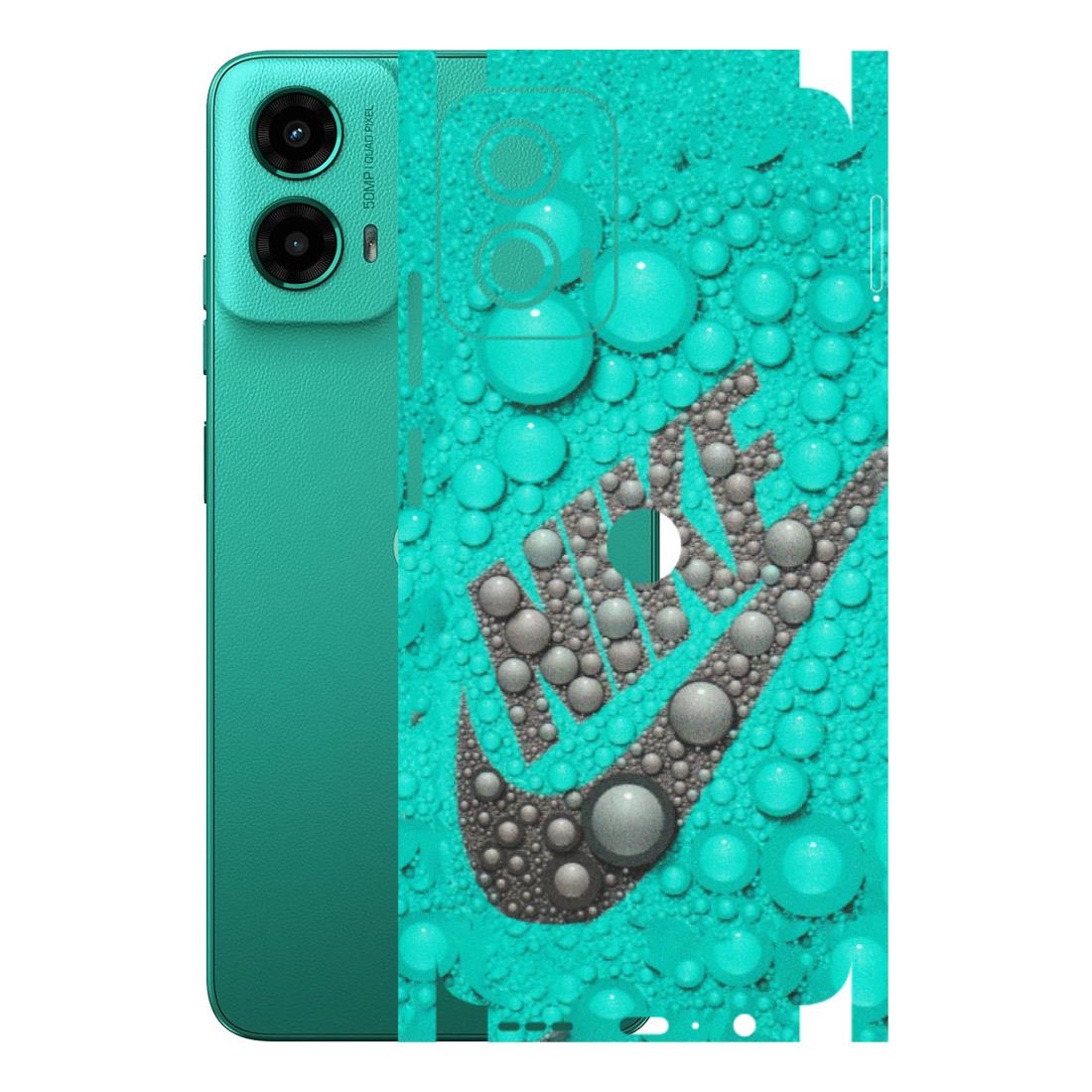 Motorola Phone Skins (All Models) - Shoe Brand Bubbles - Matte Finish (M-42) Motorola Moto G45 (5G)