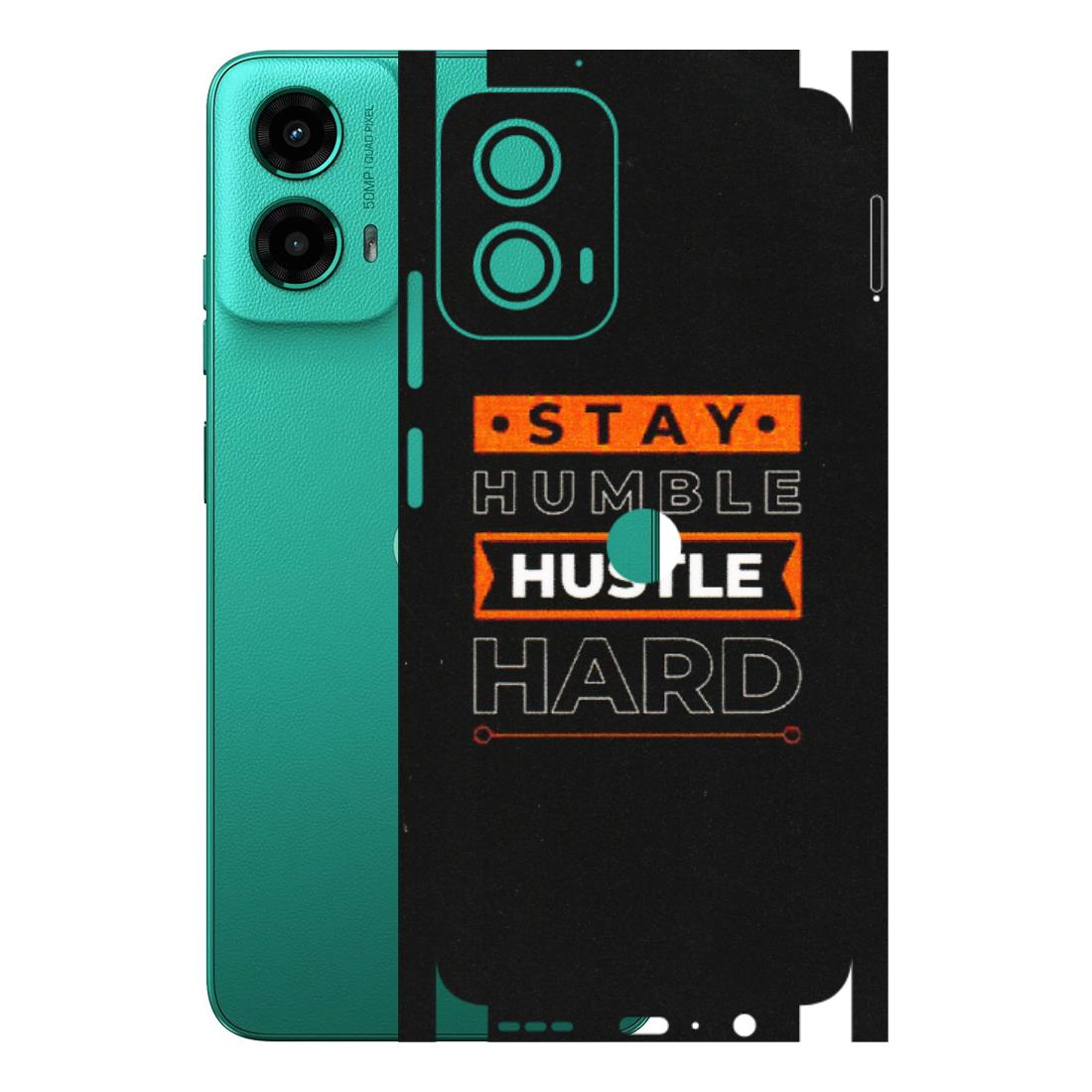 Motorola Phone Skins (All Models) - Stay Humble Stay Hard - Matte Finish (M-48) Motorola Moto G45 (5G)