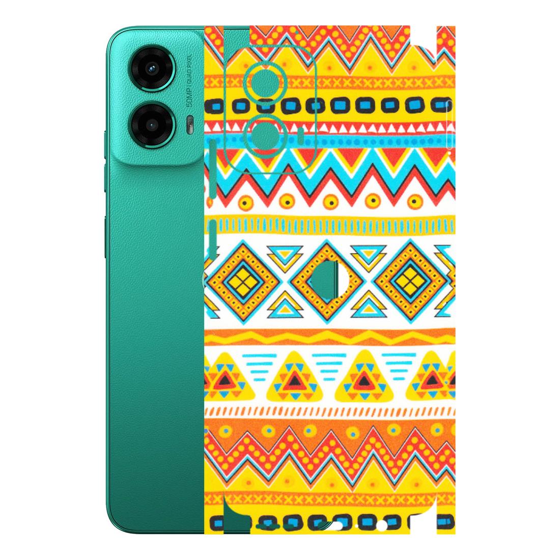 Motorola Phone Skins (All Models) - Mexican Abstract - Matte Finish (M-71) Motorola Moto G45 (5G)