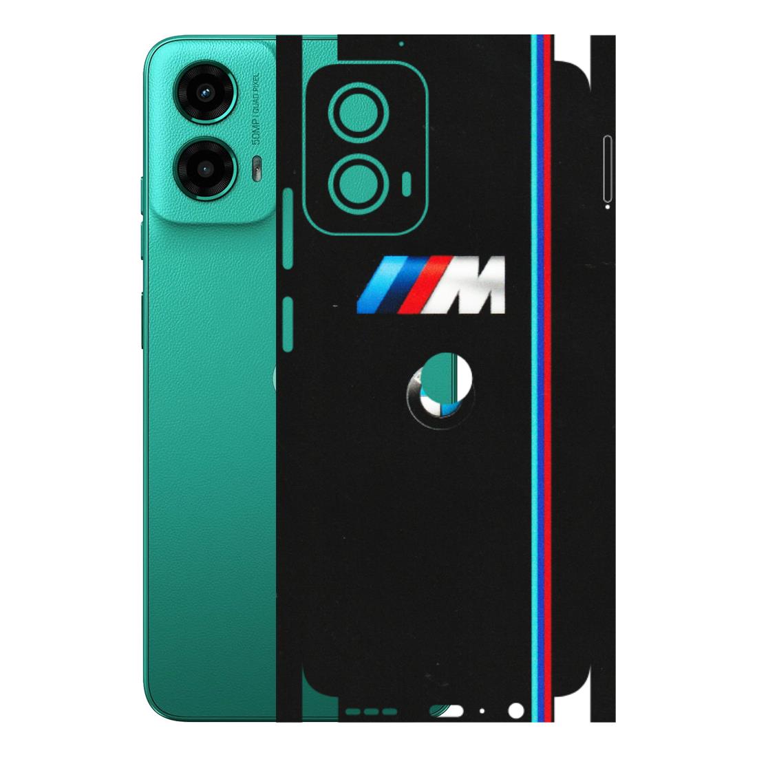 Motorola Phone Skins (All Models) - Styling With Black BMW - Matte Finish (M-74) Motorola Moto G45 (5G)