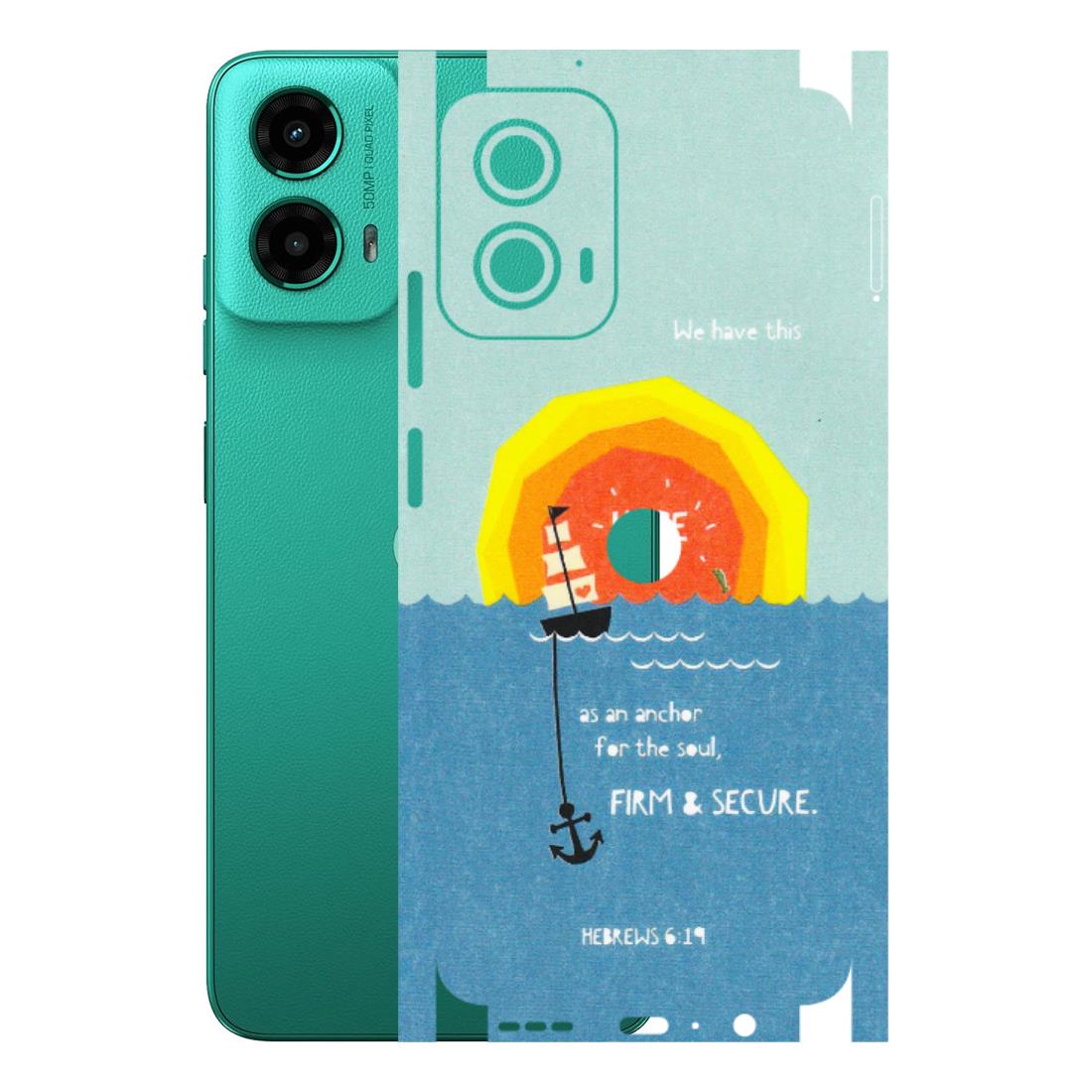 Motorola Phone Skins (All Models) - A Beautiful Sunset of Hope - Matte Finish (M-75) Motorola Moto G45 (5G)