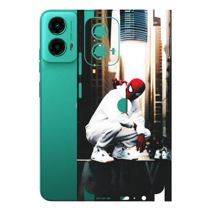 Motorola Phone Skins (All Models) - Sportsman Spider Man - Matte Finish (M-94) Motorola Moto G45 (5G)