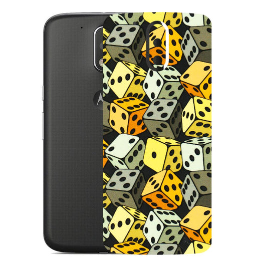 Motorola Phone Skins (All Models) - Dices Of Life - 3D Embossed Finish (L-04) Motorola Moto G4