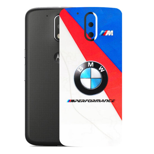 Motorola Phone Skins (All Models) - BM Performance Car Lover - 3D Embossed Finish (L-10) Motorola Moto G4